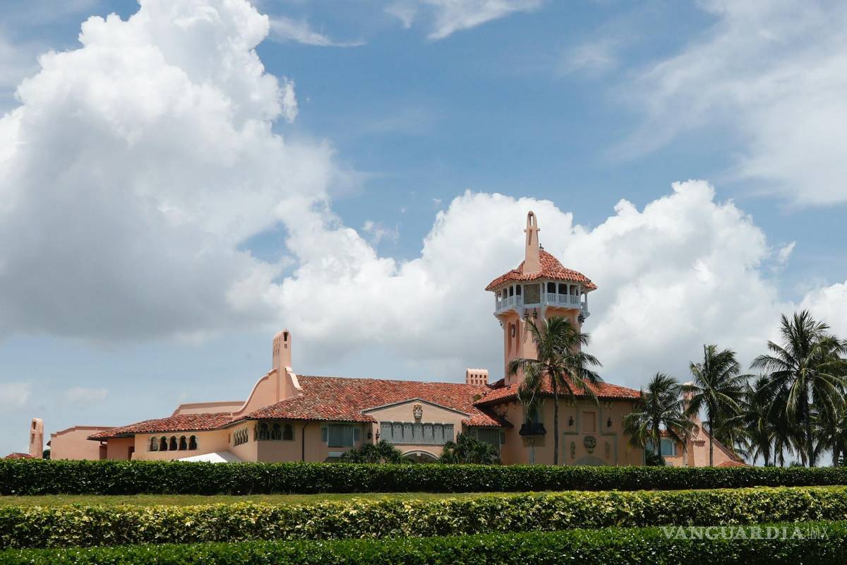 $!Vista de la mansión Mar-a-Lago del presidente Donald Trump en Palm Beach, Florida.