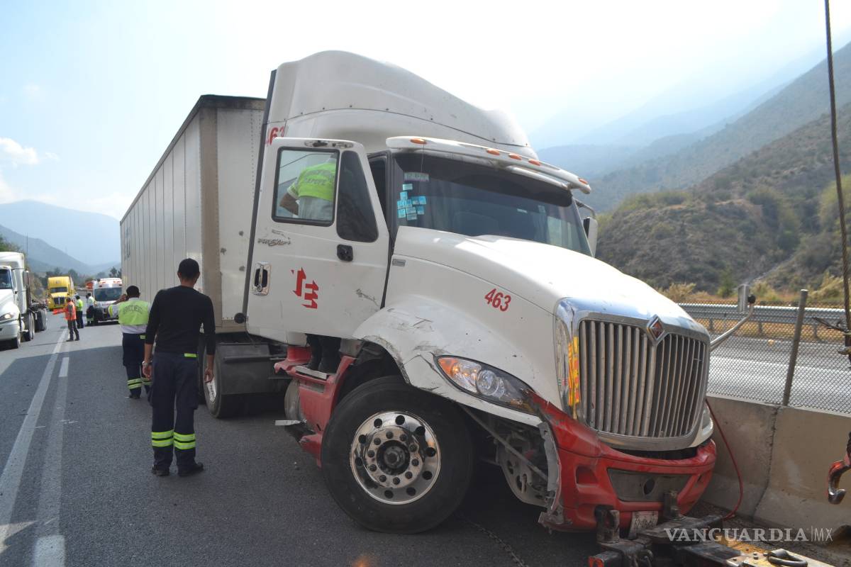 En estado tóxico conducía tráiler
