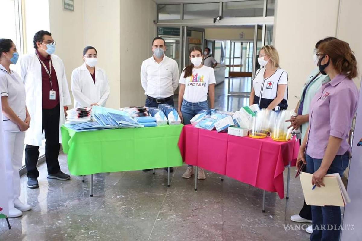 Vital la donación de ‘Apoyaré’ a hospitales de Saltillo