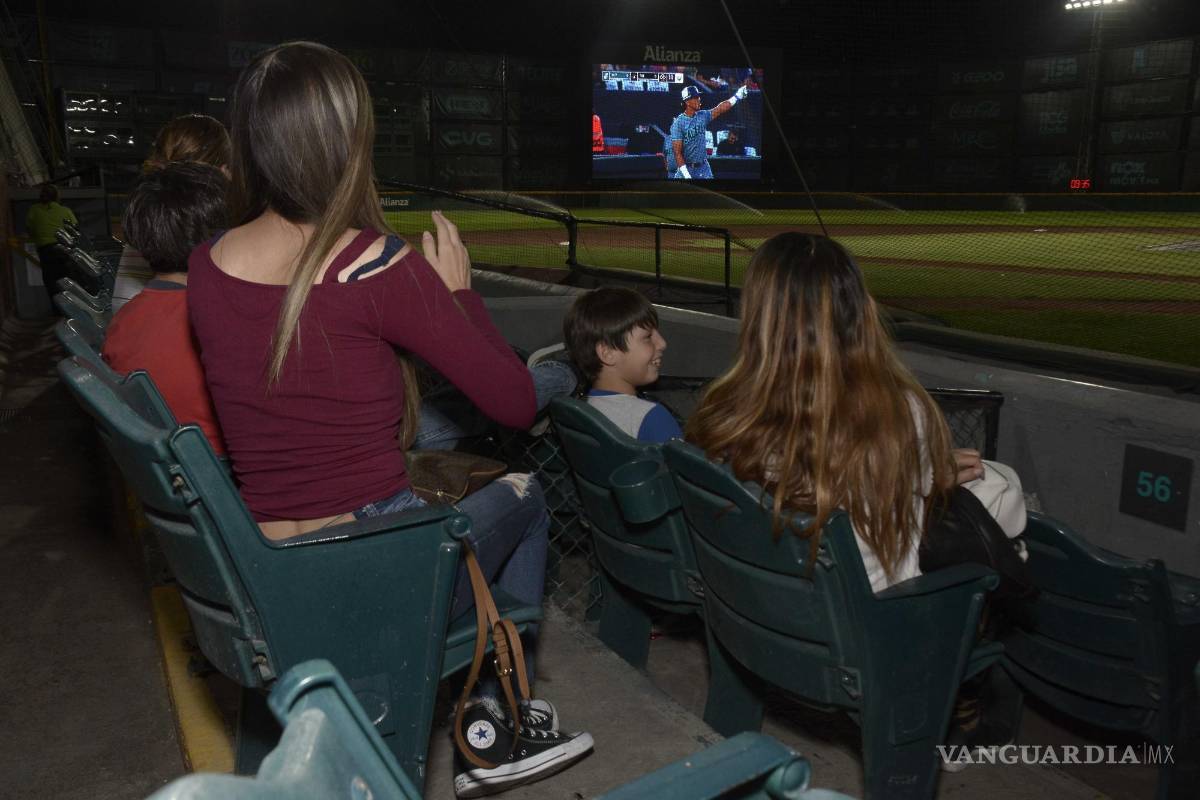 $!La Fuerza Verde había pedido a la directiva sarapera que transmitieran los juegos en la pantalla del estadio.