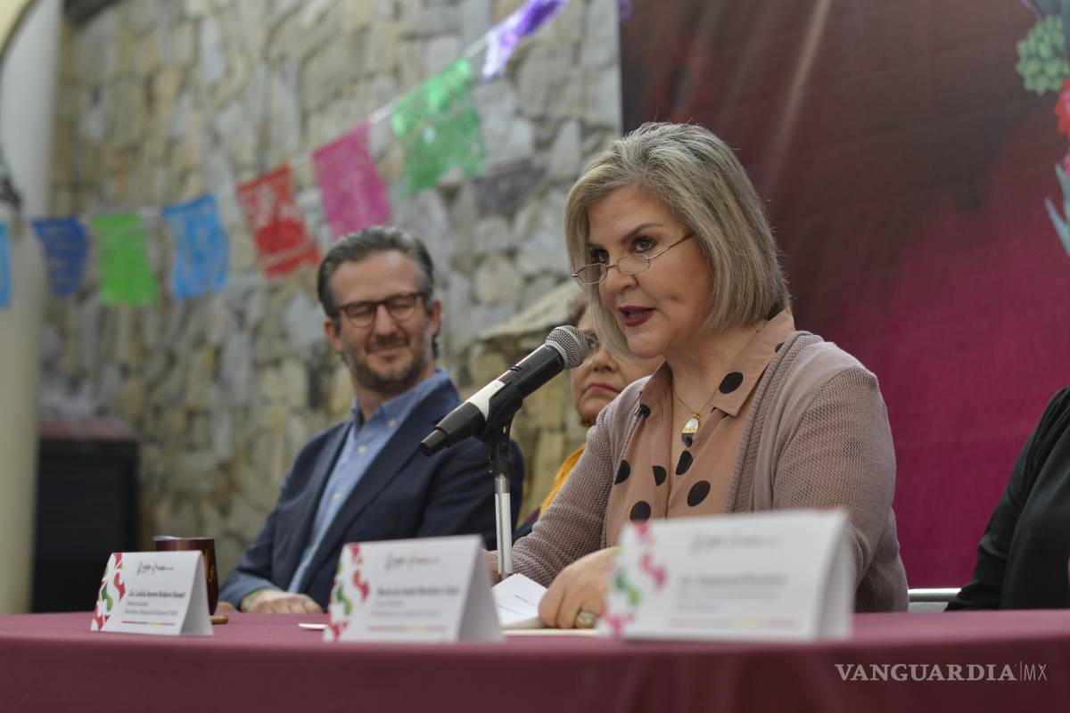 $!El evento lo encabezó Leticia Rodarte, directora del IMCS.