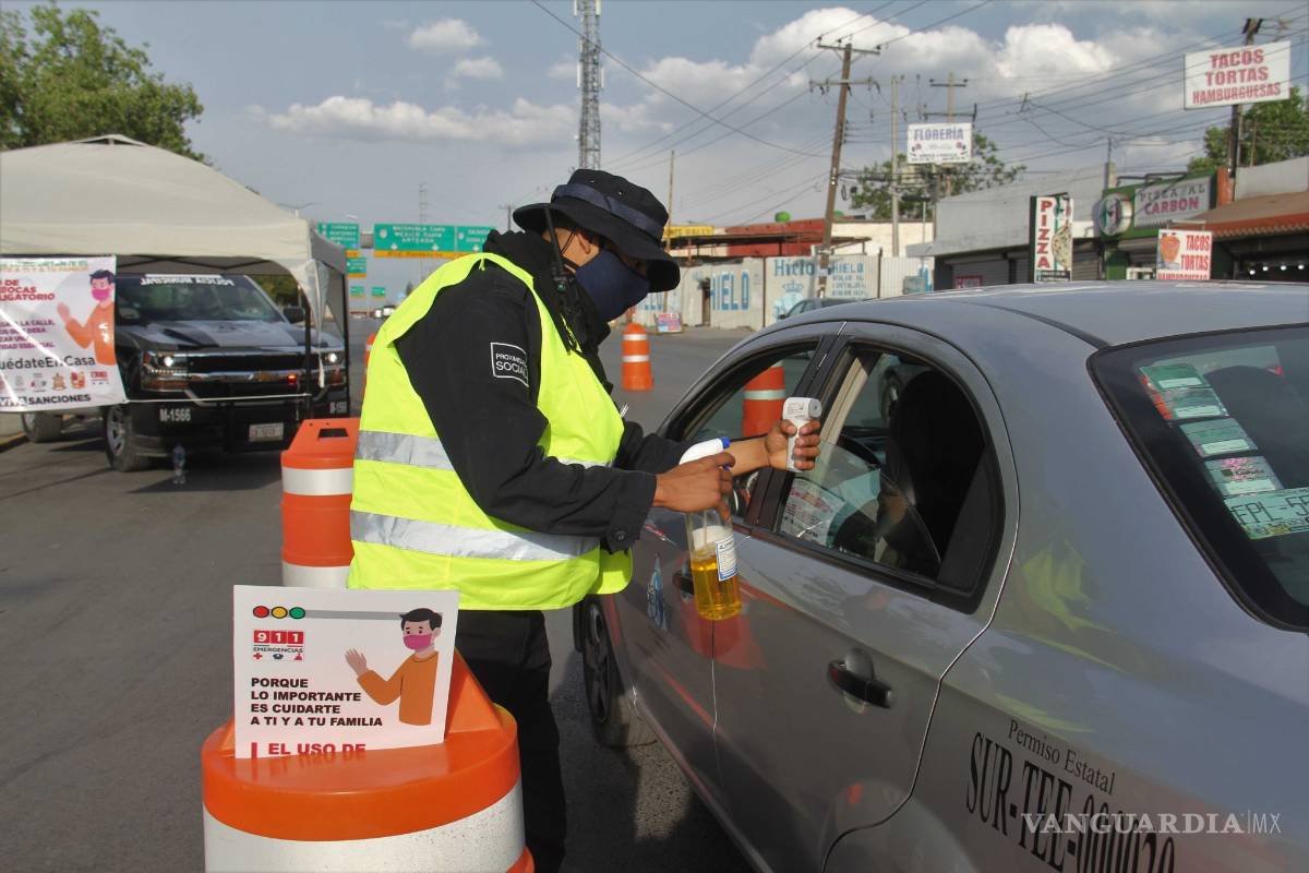 Amonestan a mil 500 en Saltillo por incumplir medidas sanitarias por COVID-19; podrían ser multados si reinciden