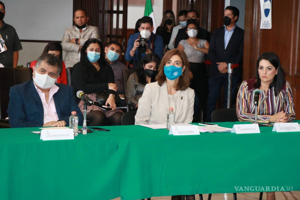 $!ONU Mujeres visita Congreso de Coahuila; constata programa de espacios seguros para mujeres