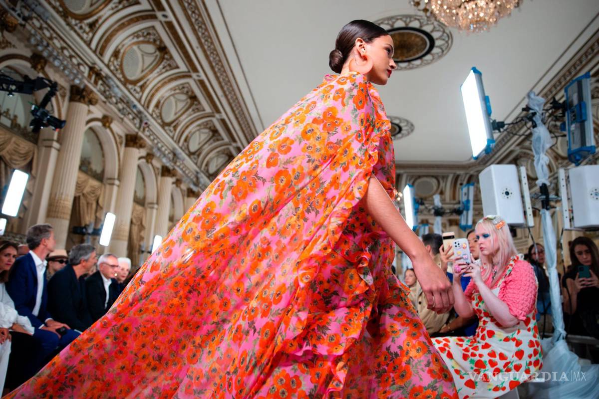 $!La colección Otoño 2022 de Carolina Herrera se modela durante la Semana de la Moda de Nueva York.