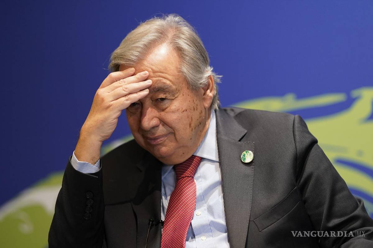 António Guterres advierte la meta del calentamiento global está en “soporte vital”