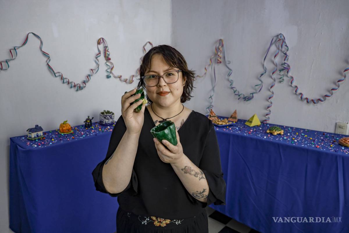 $!Un juego con la cerámica: Invitan a exposición pop-up de escultura en Saltillo