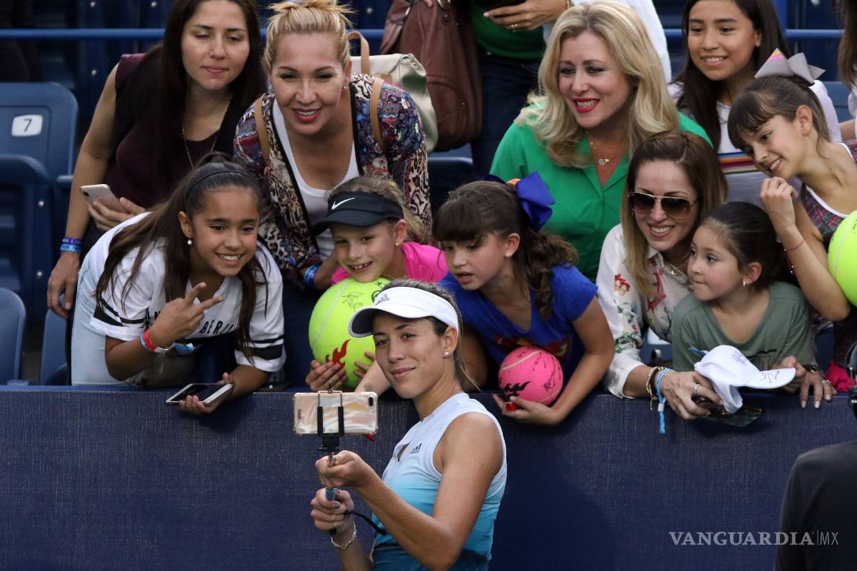 Garbiñe Muguruza sigue deleitando el Abierto de Monterrey con su buen tenis