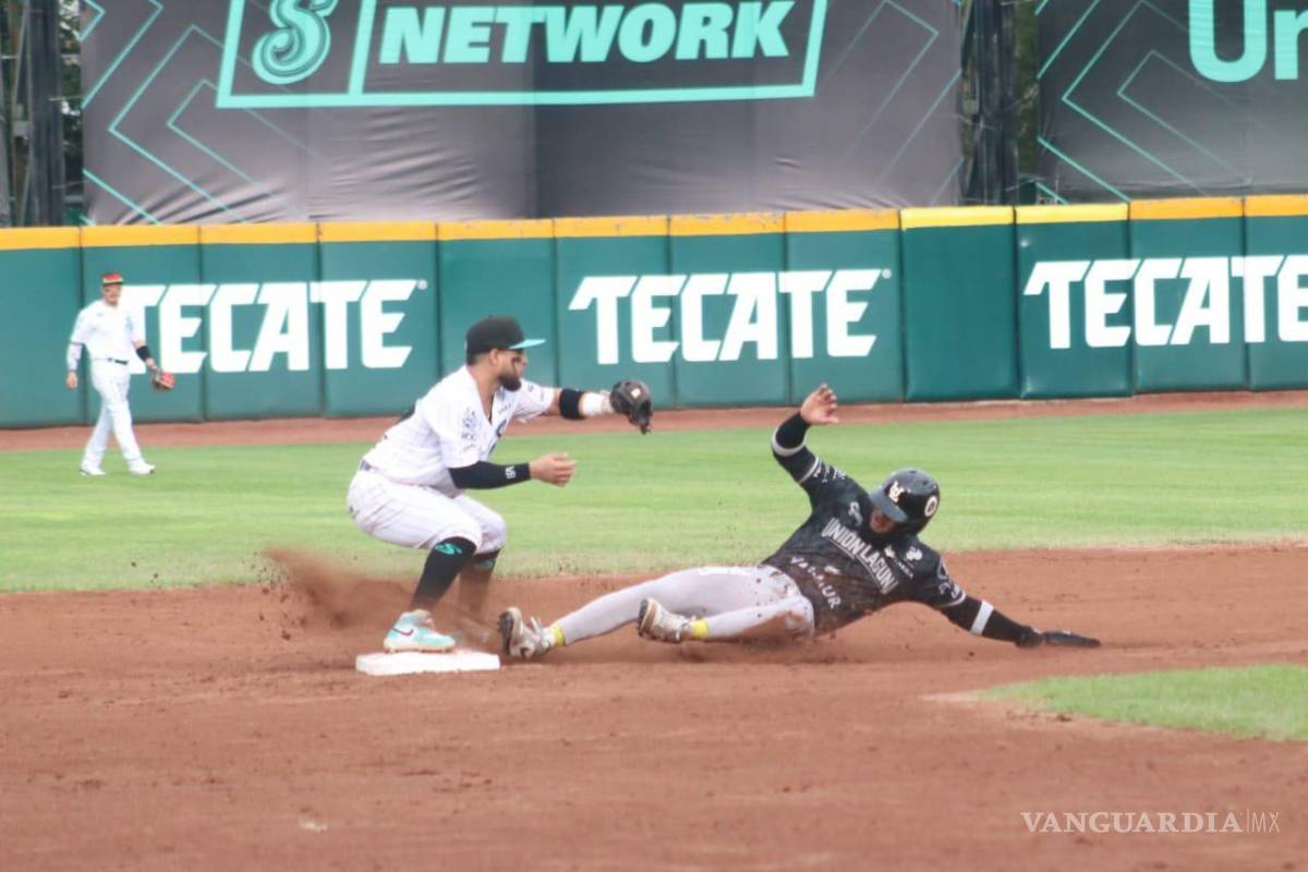 $!Los Saraperos de Saltillo no pudieron regresar nunca en el primer partido de la doble cartelera de este sábado en el Madero ante los Algodoneros de Unión Laguna.