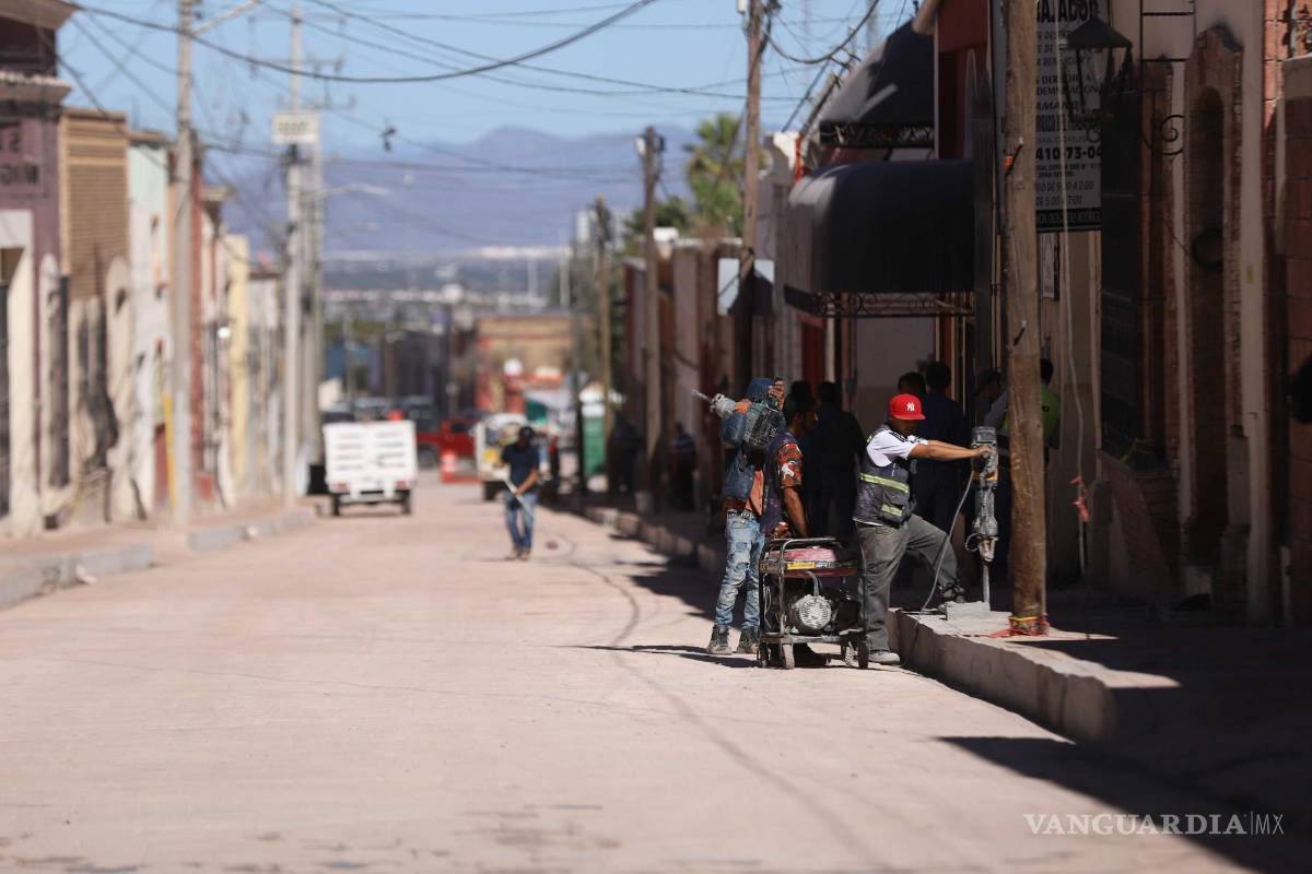 Calle General Cepeda de Saltillo, casi lista: reunión con vecinos definirá detalles finales