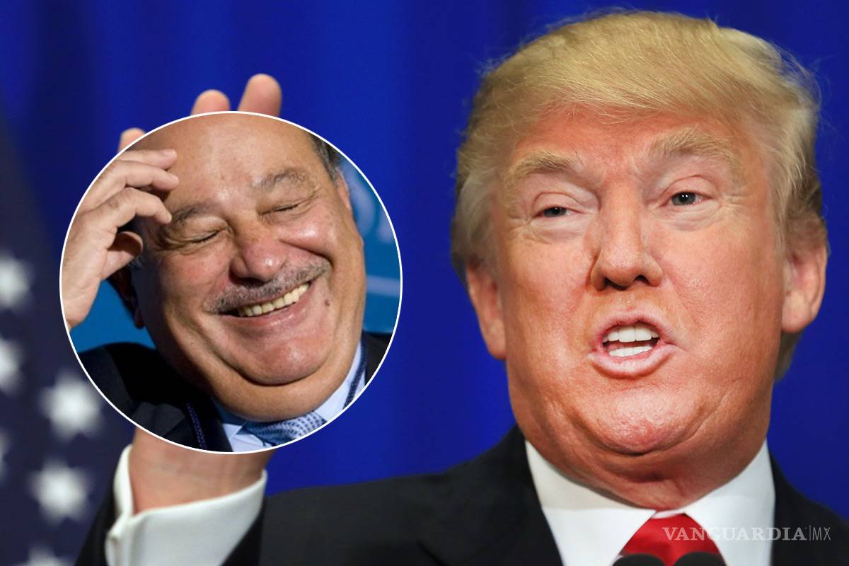 Trump ahora amenaza a Slim, lo denunciará por acusaciones del New York Times