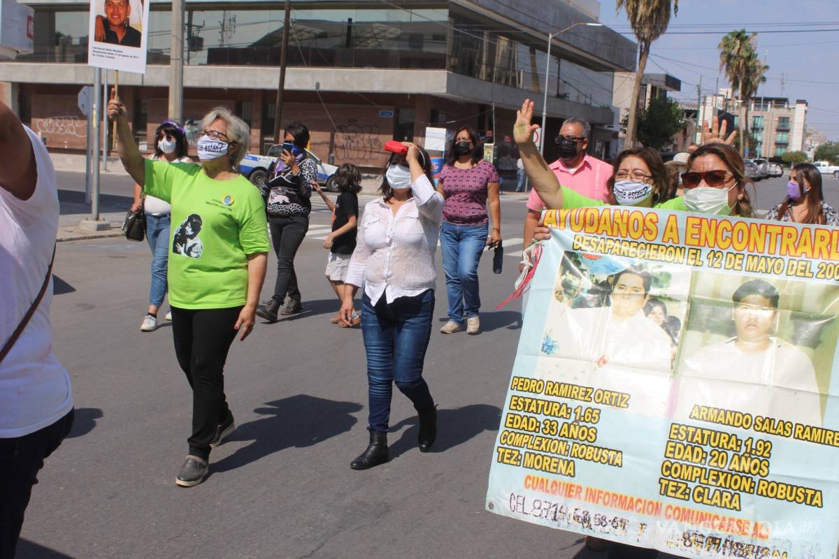 Madres de desaparecidos marchan en Torreón para exigir búsqueda de sus hijos: &quot;Seguimos de pie&quot;