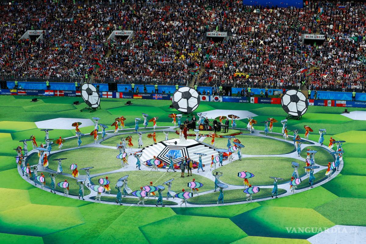 $!La inaugración de Rusia 2018 en imágenes