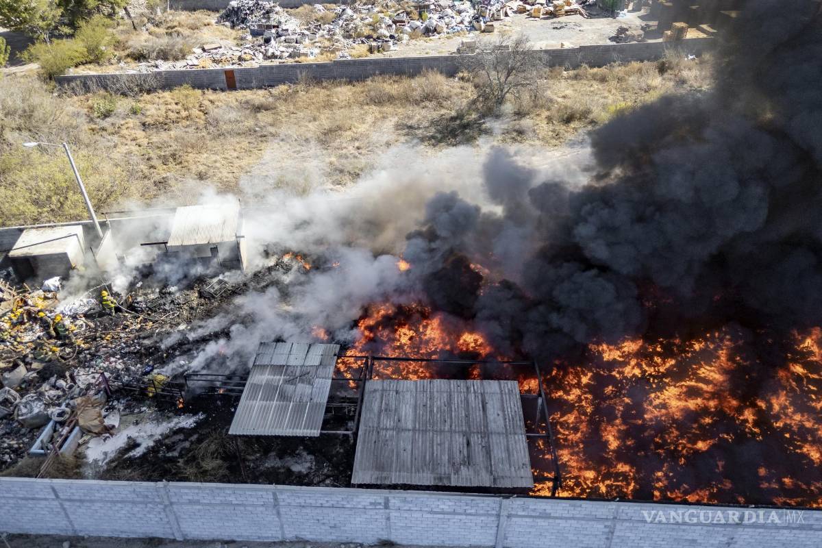 Acumula Saltillo 4 incendios en recicladoras en un año; 50% están fuera de regla: experto
