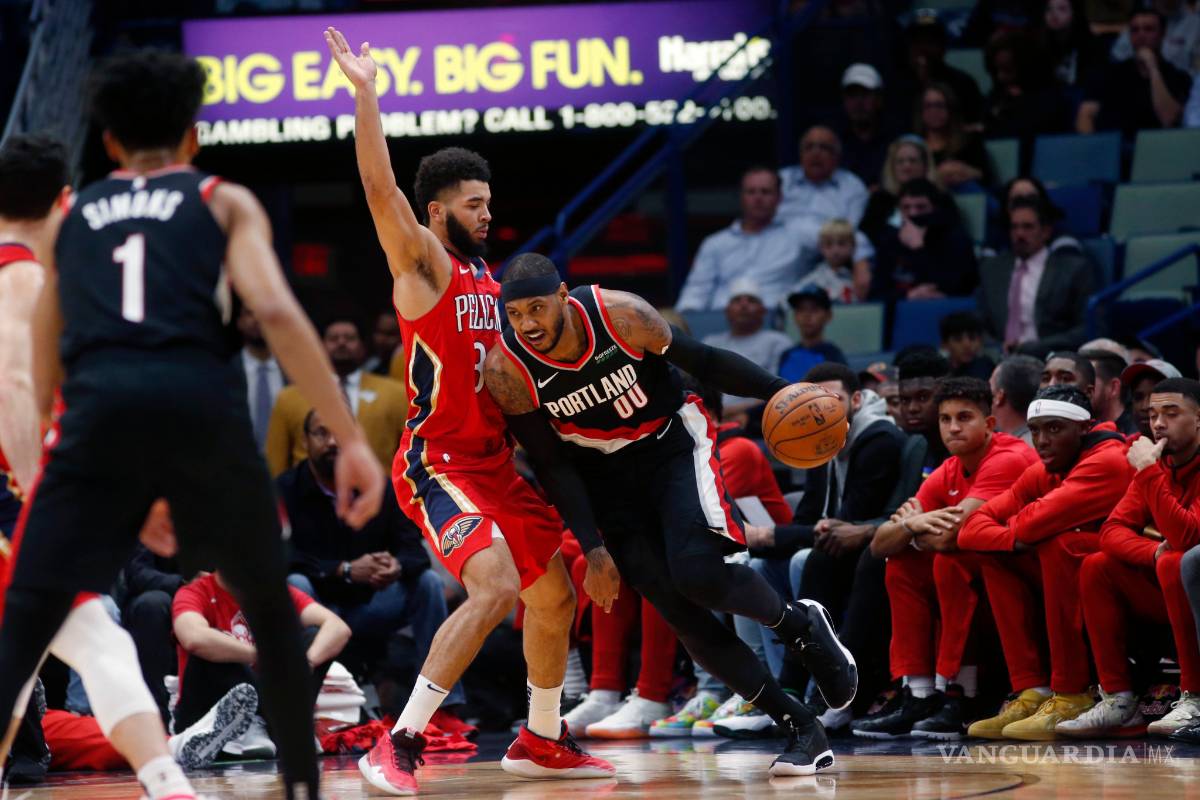$!Carmelo Anthony vuelve por una nueva oportunidad, ahora con los Trail Blazers de Portland