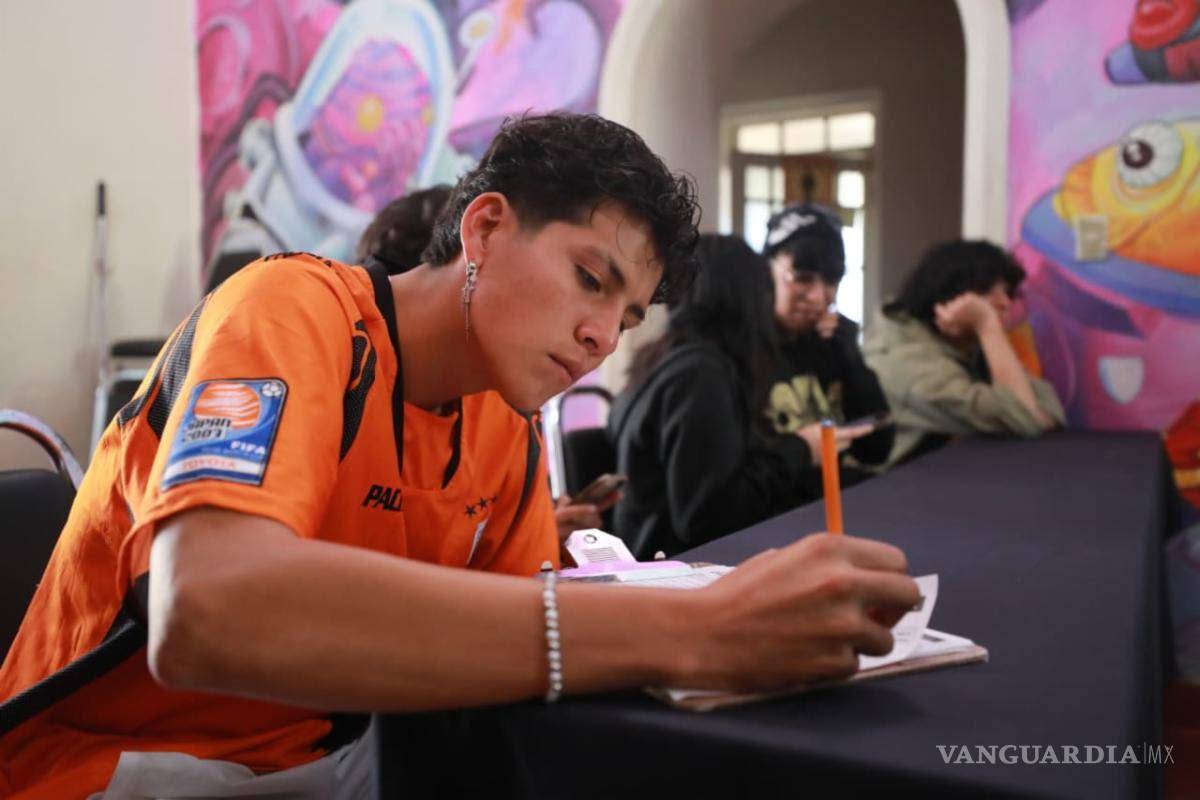 $!Estudiantes participaron en talleres de planeación y presupuesto participativo dentro del programa “Participa Saltillo”.