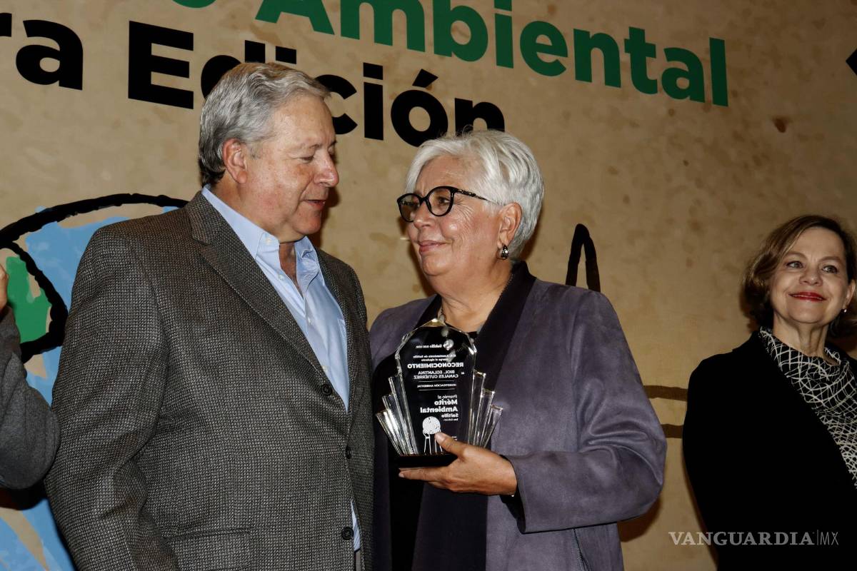 $!Eglantina Canales agradeció la distinción.