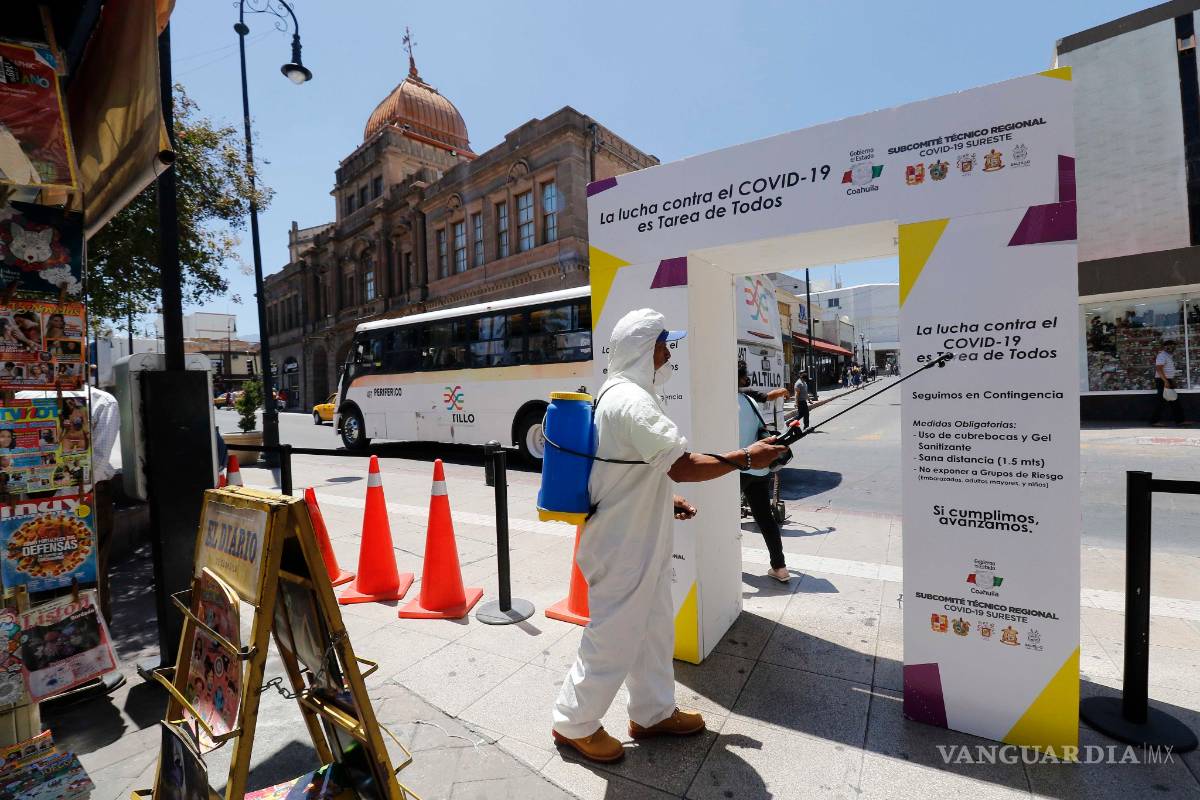 Coahuila reporta 338 nuevos casos de COVID-19 el día de hoy y 26 decesos