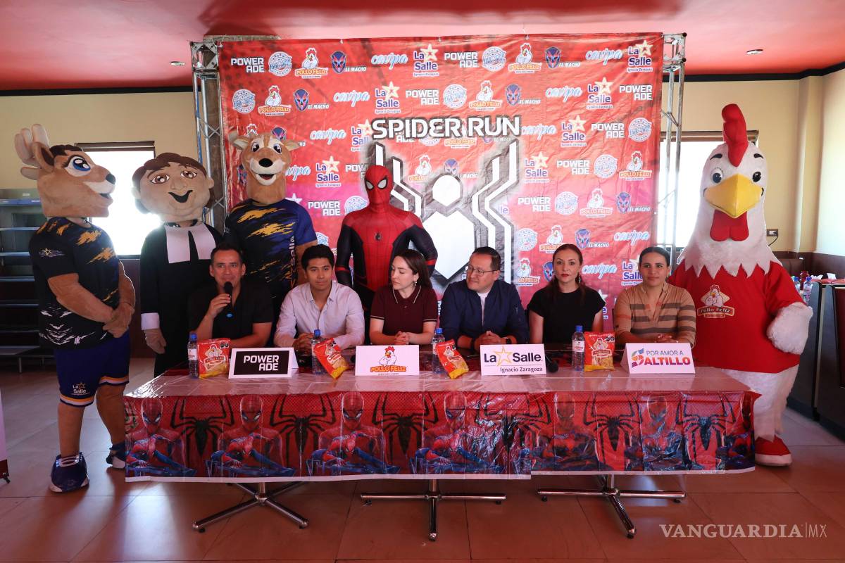 $!Saltillo se alista para la quinta edición de la Spider Run-LaSalle, una carrera temática que se llevará a cabo el 6 de abril de 2025 en el Colegio La Salle.