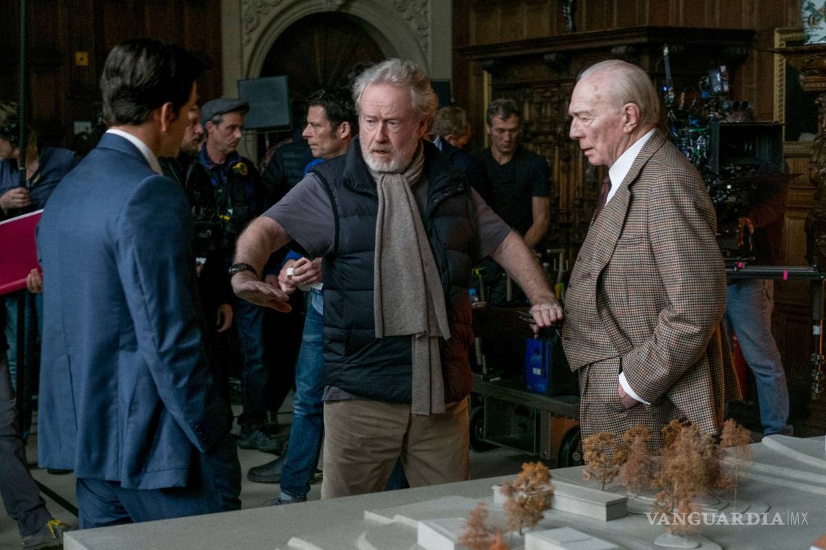 "Christopher Plummer hizo que Getty fuera un animal aún más peligroso”, dice Ridley Scott