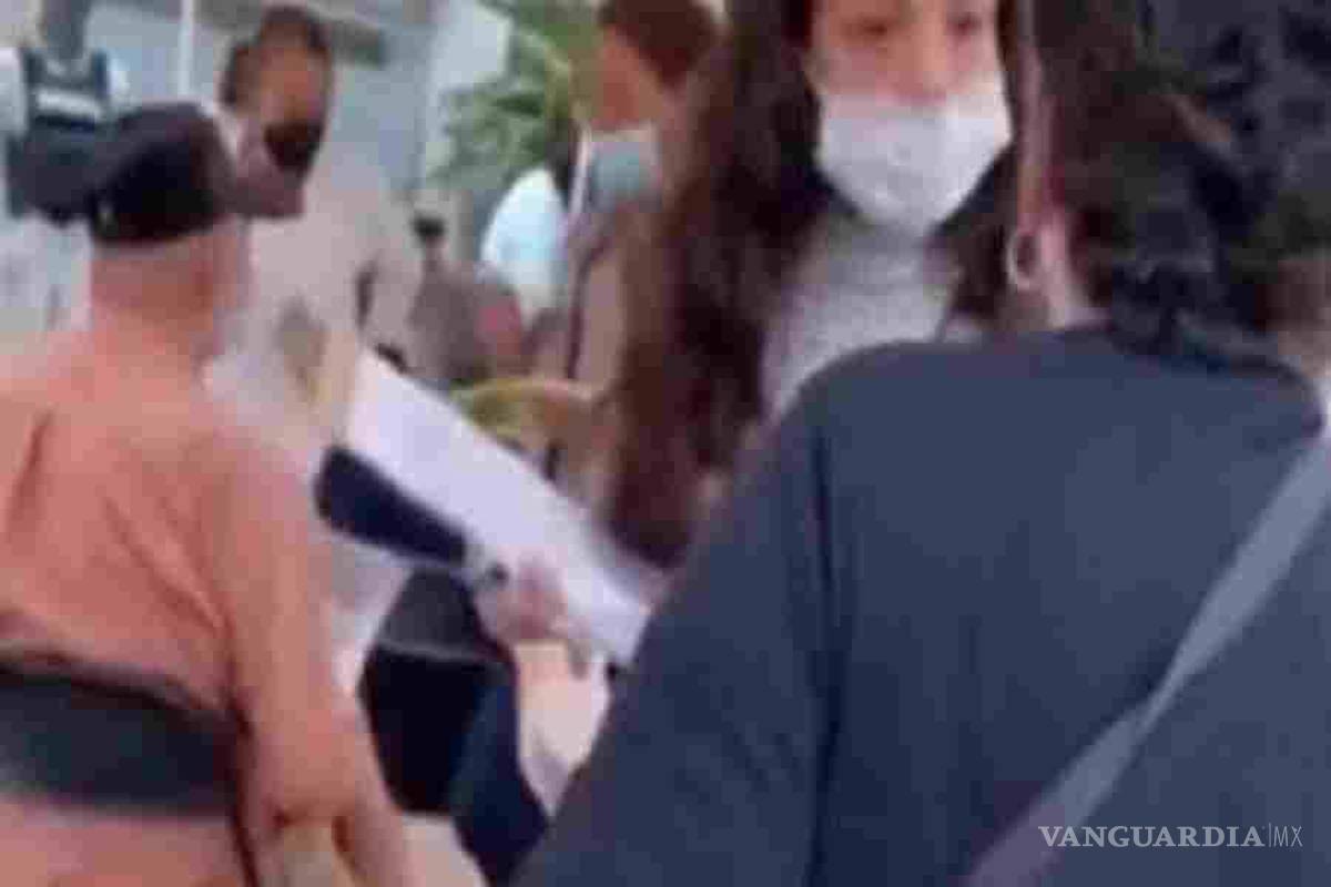 #LadyProle, servidora de la nación niega vacuna a adulto mayor (VIDEO)