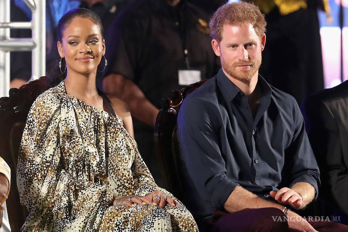 Rihanna se reúne con el Príncipe Harry