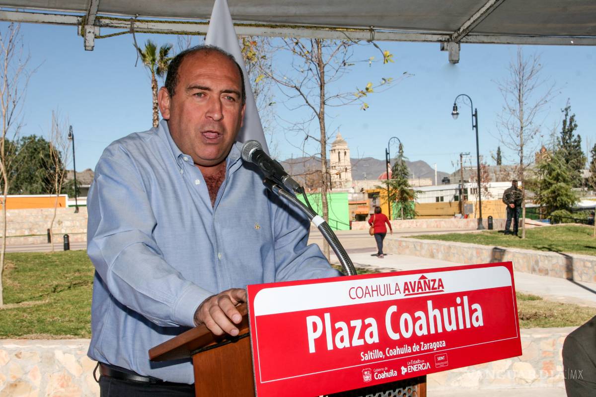 $!Inauguran la Plaza Coahuila en Saltillo