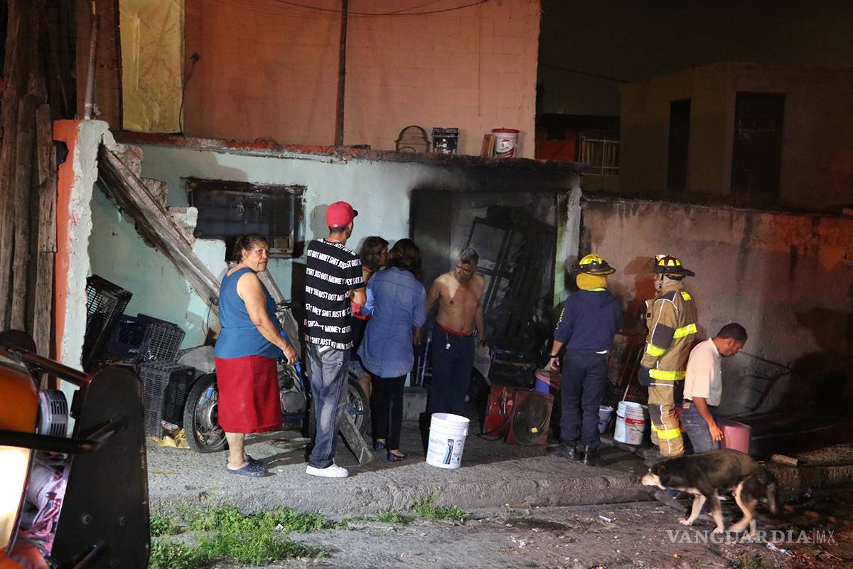 Joven incendia casa en Saltillo porque no lo dejaban ver a muchacha que le gusta