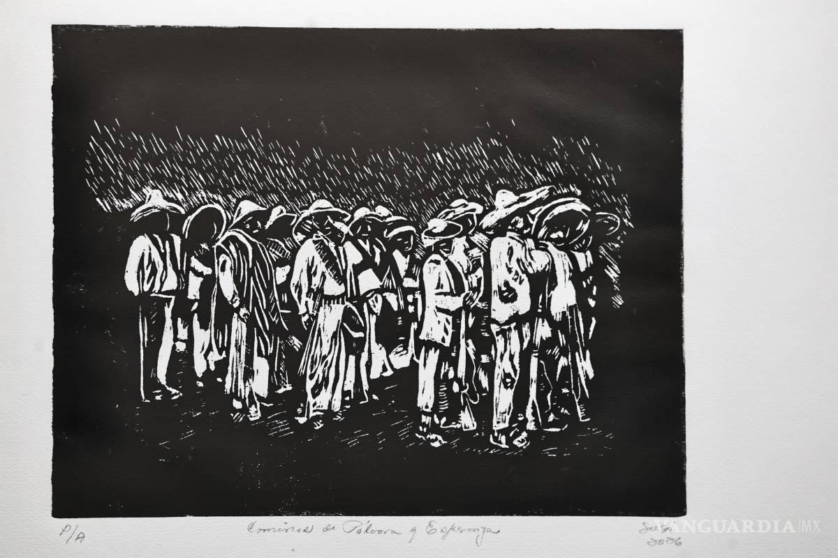$!Rinden homenaje a Elena Huerta con la exposición de gráfica ‘Raíces, surcos vivos’