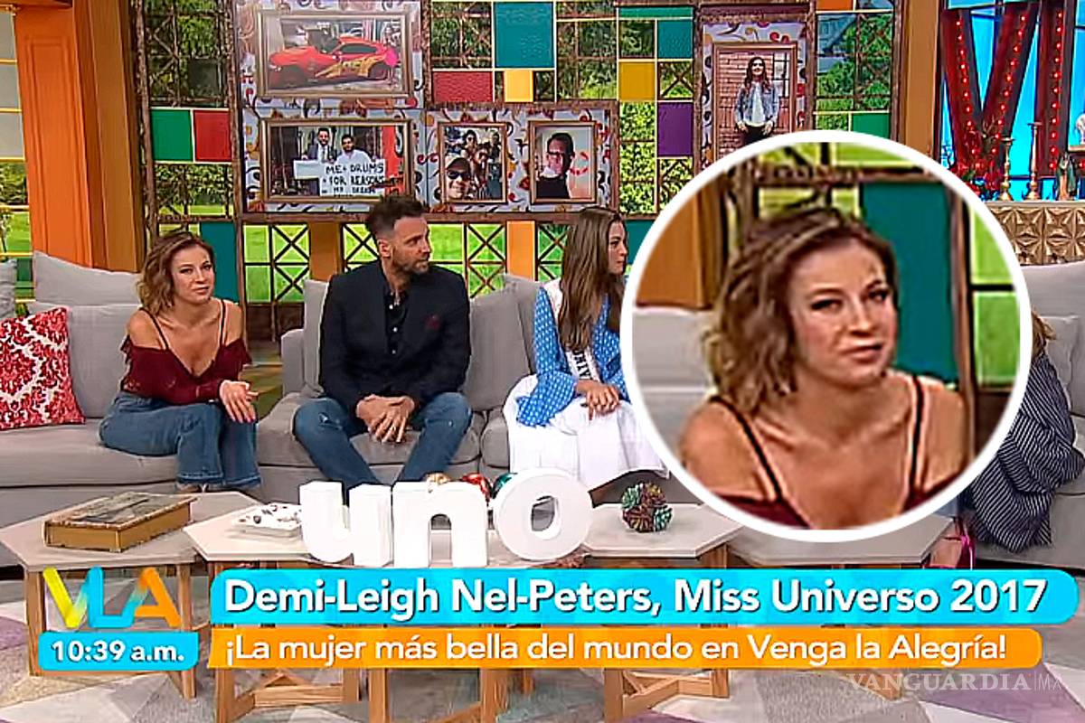 Ingrid Coronado con cara de ¿what?, la critican por no hablar inglés