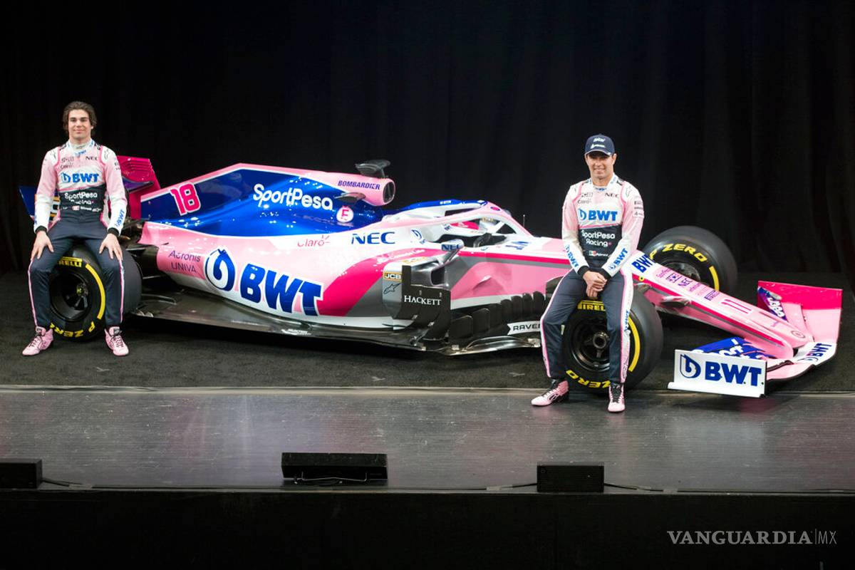 Así será el nuevo auto de Checo Pérez