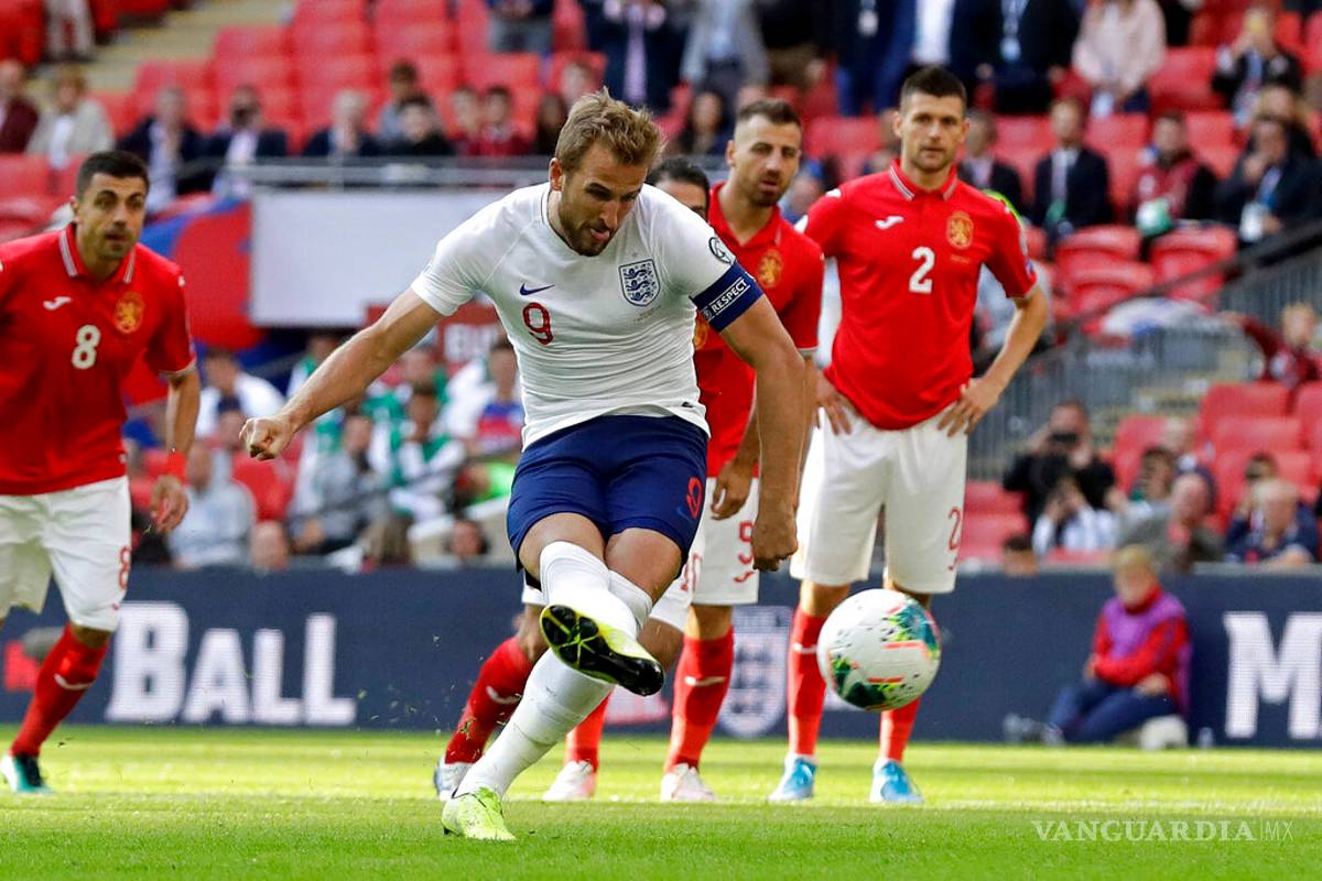 Inglaterra golea a Bulgaria y se encamina a la Euro