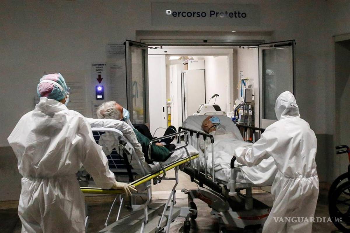 Hospitales en Italia están al borde del colapso por la segunda ola de COVD-19