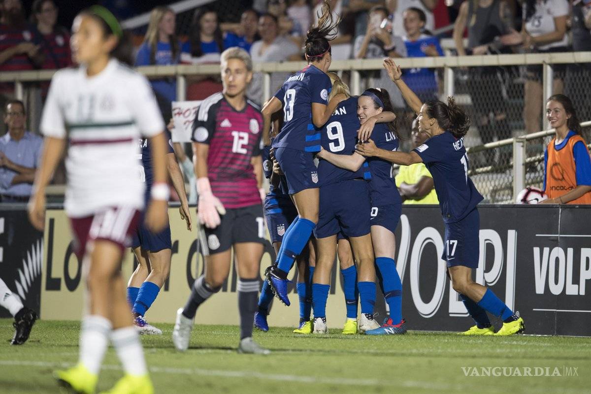$!El Tri Femenil tiene un desastroso debut ante Estados Unidos, el peor en 24 años
