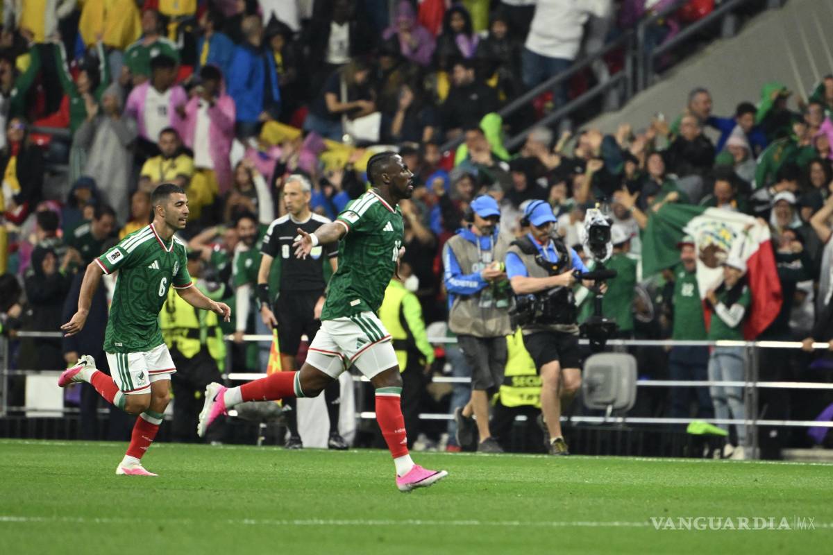 $!Julián Quiñones abrió el marcador y Raúl Jiménez amplió la ventaja para encaminar al Tricolor a una victoria que desató la euforia de más de 80 mil aficionados.