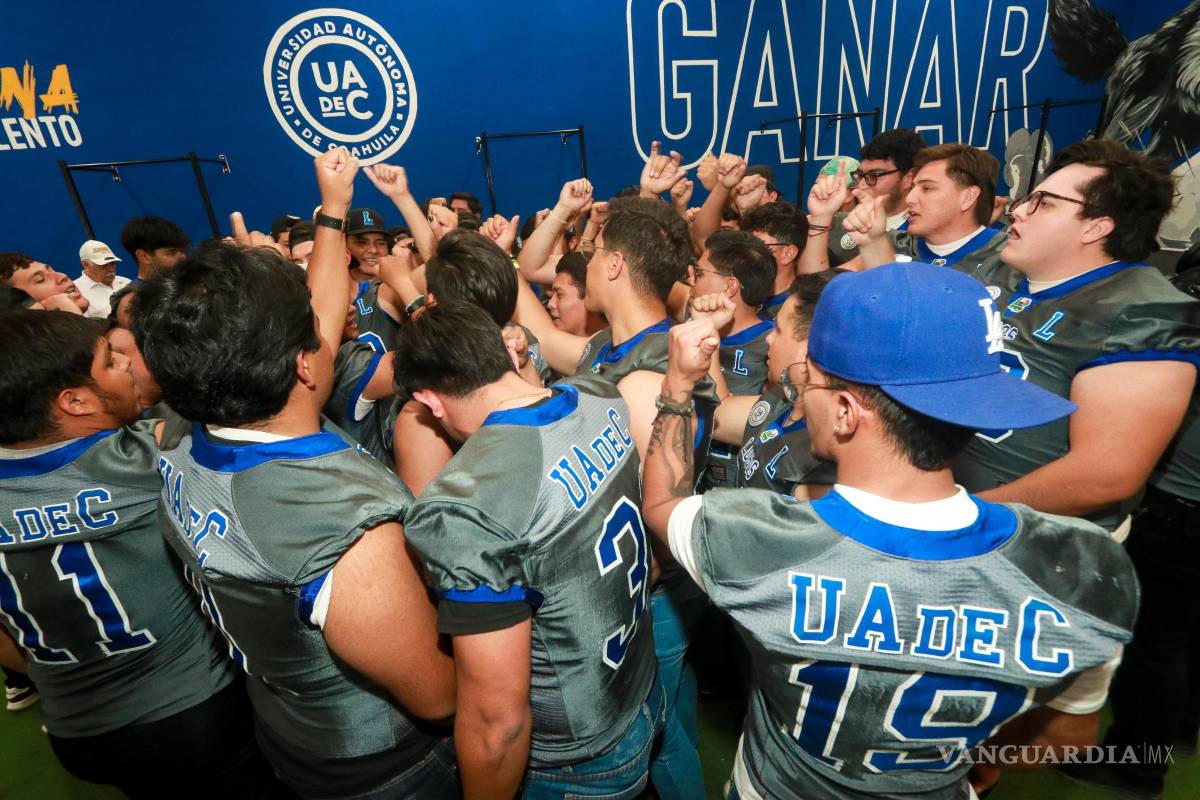 $!Jugadores y cuerpo técnico de Lobos de la UAdeC ya cuentan con un nuevo espacio de entrenamiento en Saltillo, pensado para apuntalar su desarrollo en el futbol americano universitario.