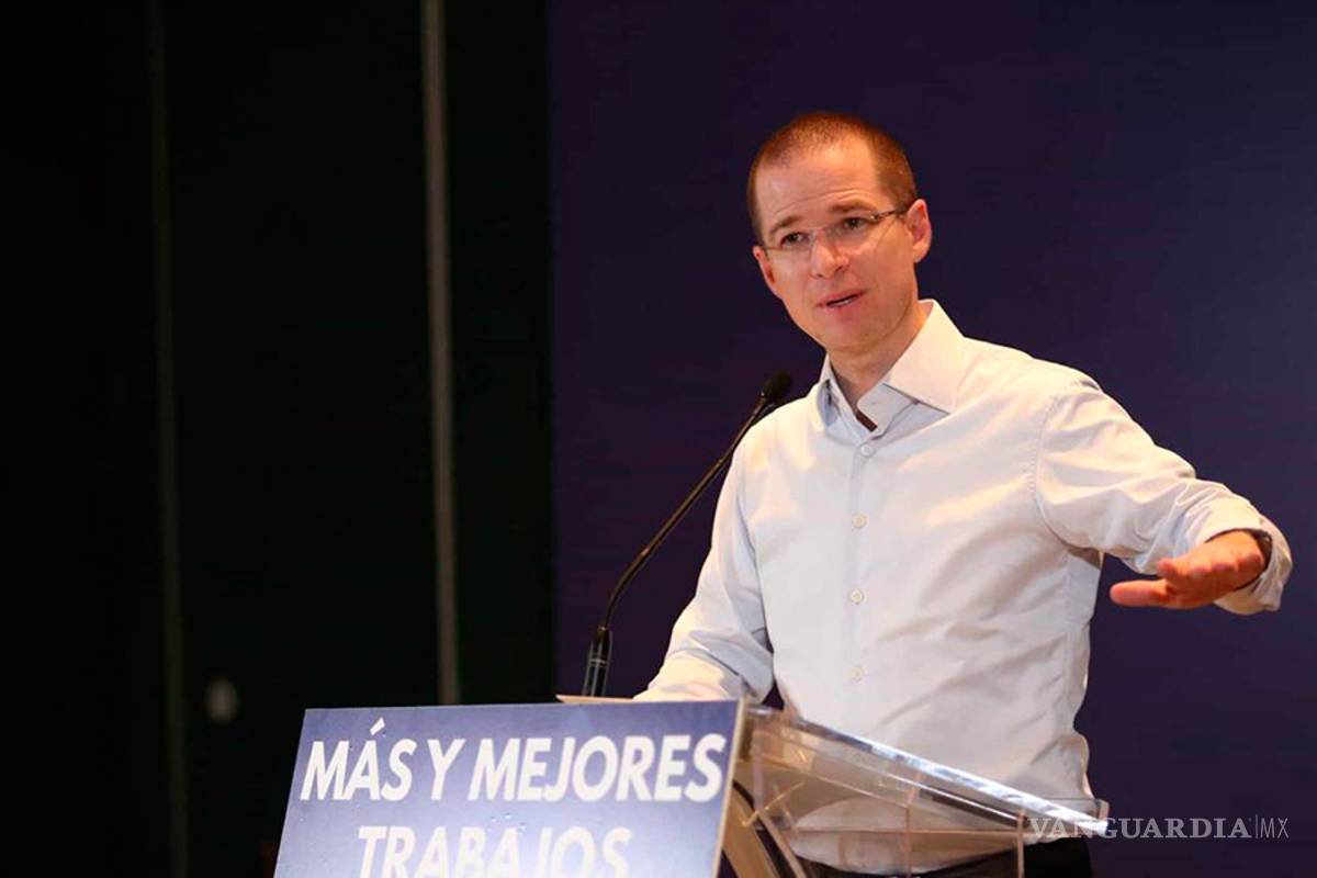 Anaya fustiga política panista y priísta para combatir la delincuencia