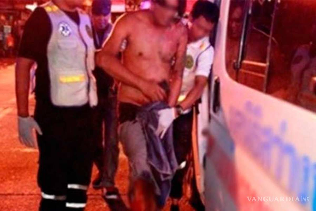 Intentó violar a su vecina; ella le cortó los genitales