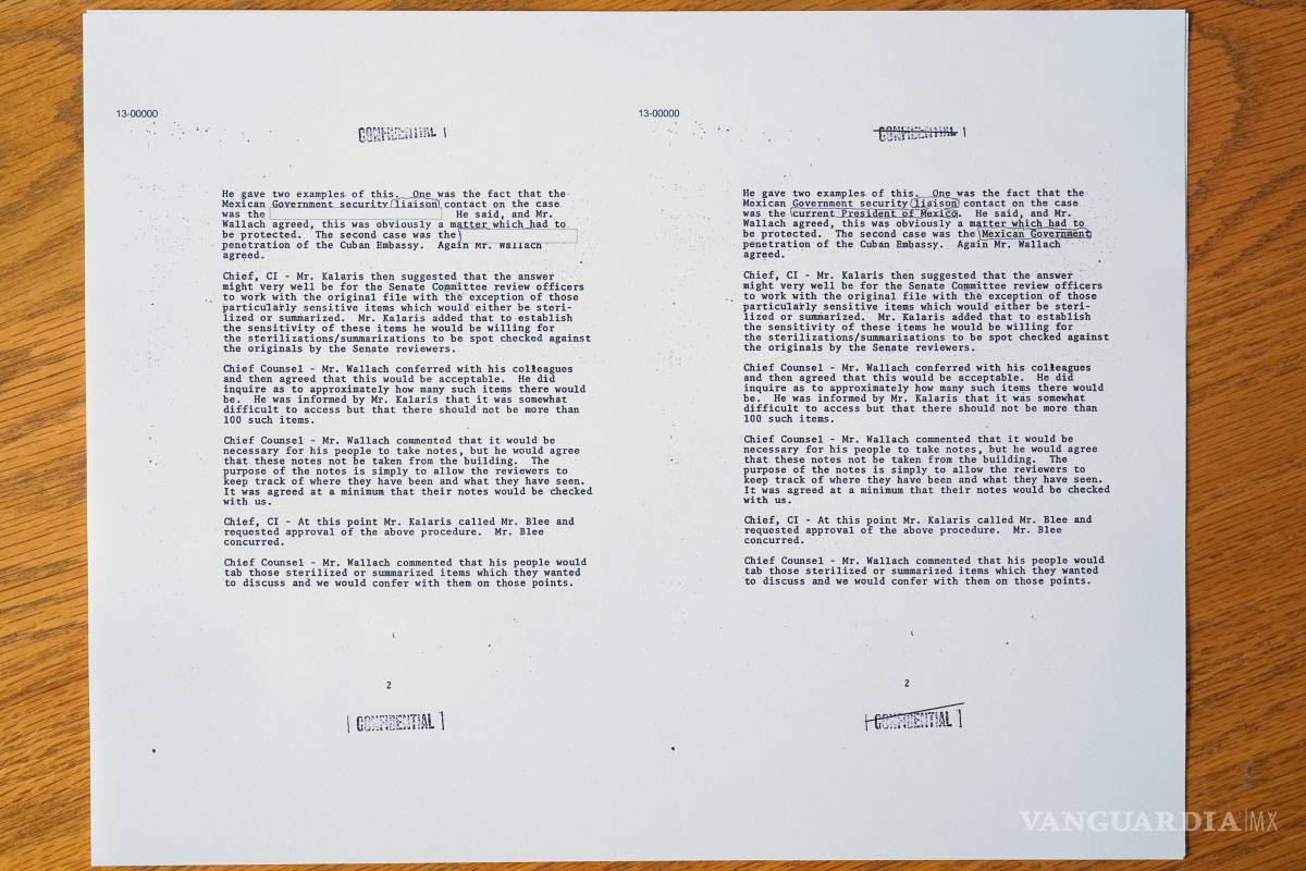 $!Documentos recientemente desclasificados relacionados con el asesinato del presidente John F. Kennedy en Nashville, Tennessee.