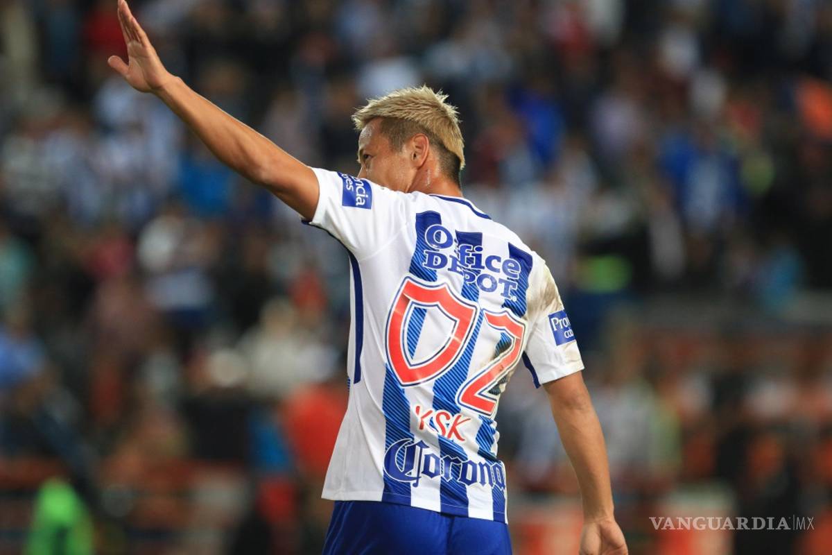 Debuta Keisuke Honda con un gol en la Liga MX