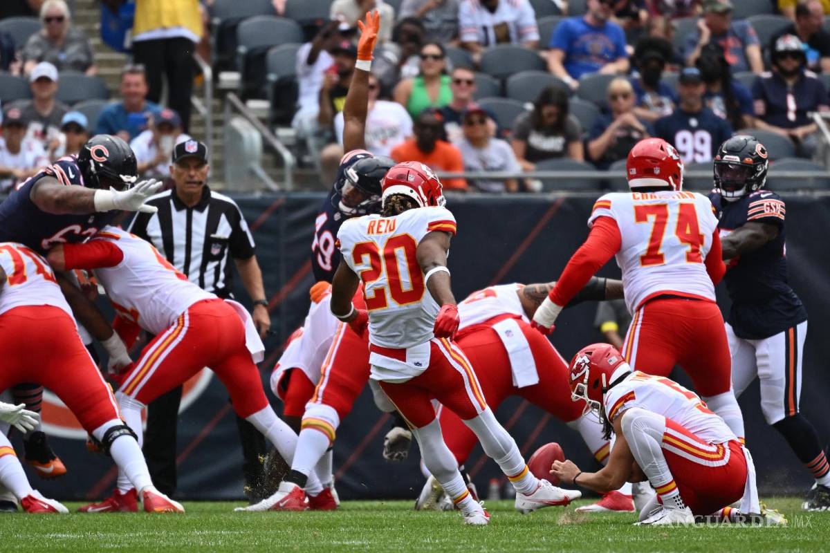 Reid pone el show con Chiefs, pero Bears se lleva el triunfo