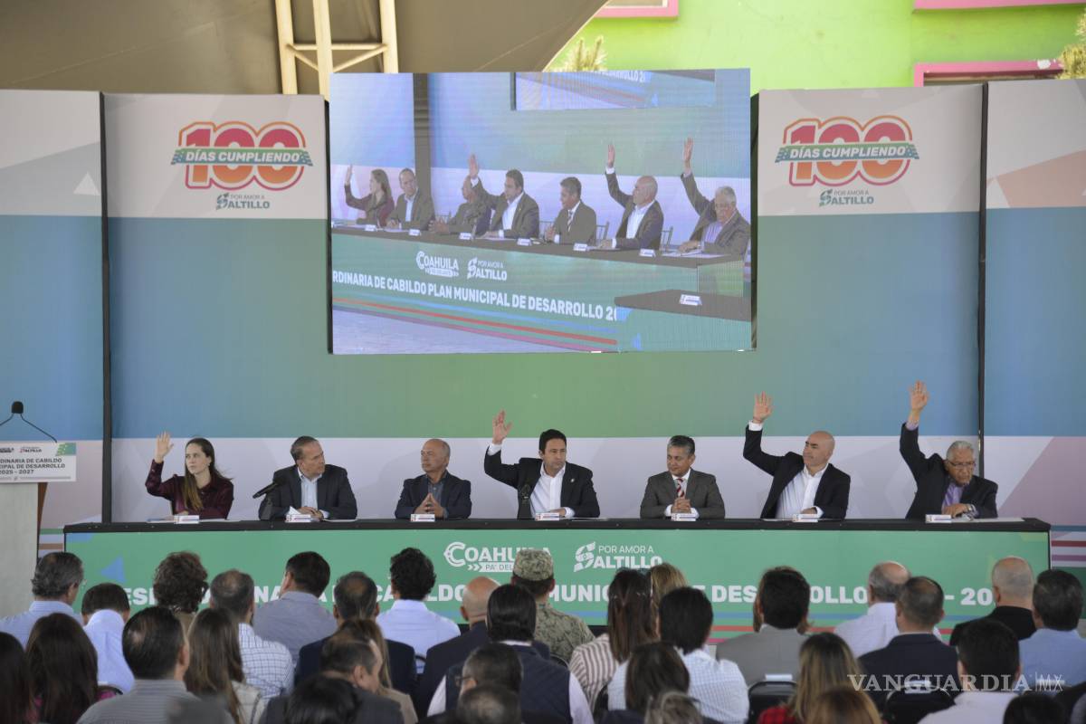 Saltillo: Priorizan 14 proyectos en seguridad, obra y desarrollo económico