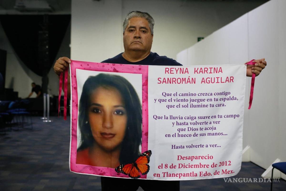 $!Jesús García lleva 12 años tratando de ubicar a su hija Reyna Karina, quien fue vista por última vez en Tlalnepantla.