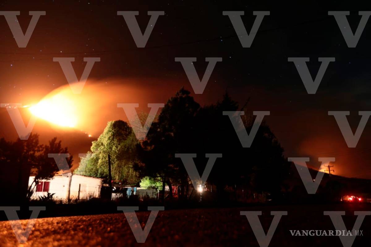 $!¡Ahora fue un corto! Fuego afecta 600 hectáreas en Arteaga