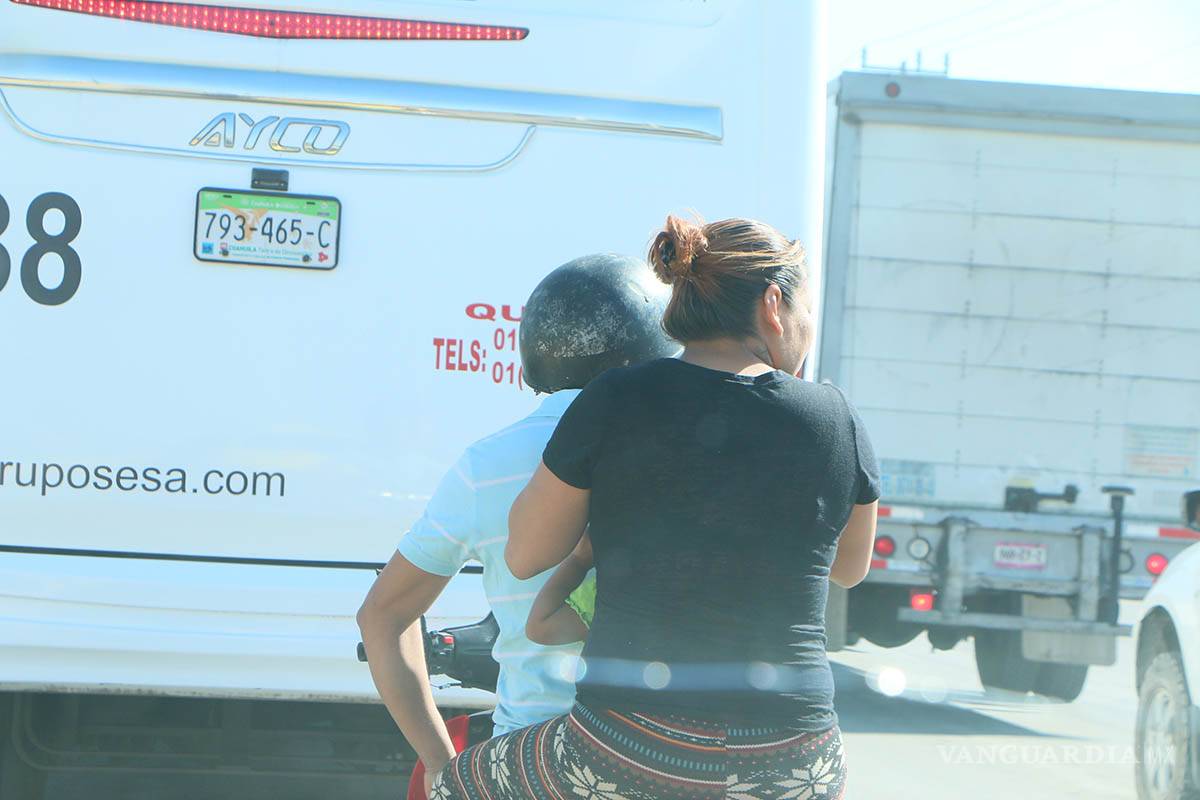 Se incrementan accidentes viales con motocicleta en Piedras Negras
