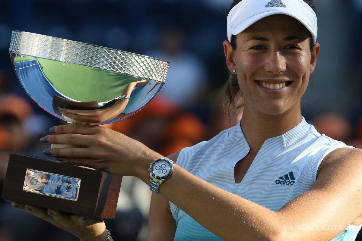 Garbiñe Muguruza conquista el Abierto GNP Seguros de Monterrey