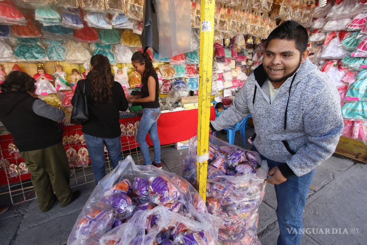 $!Activan dulcerías las levantadas del Niño Dios en Saltillo