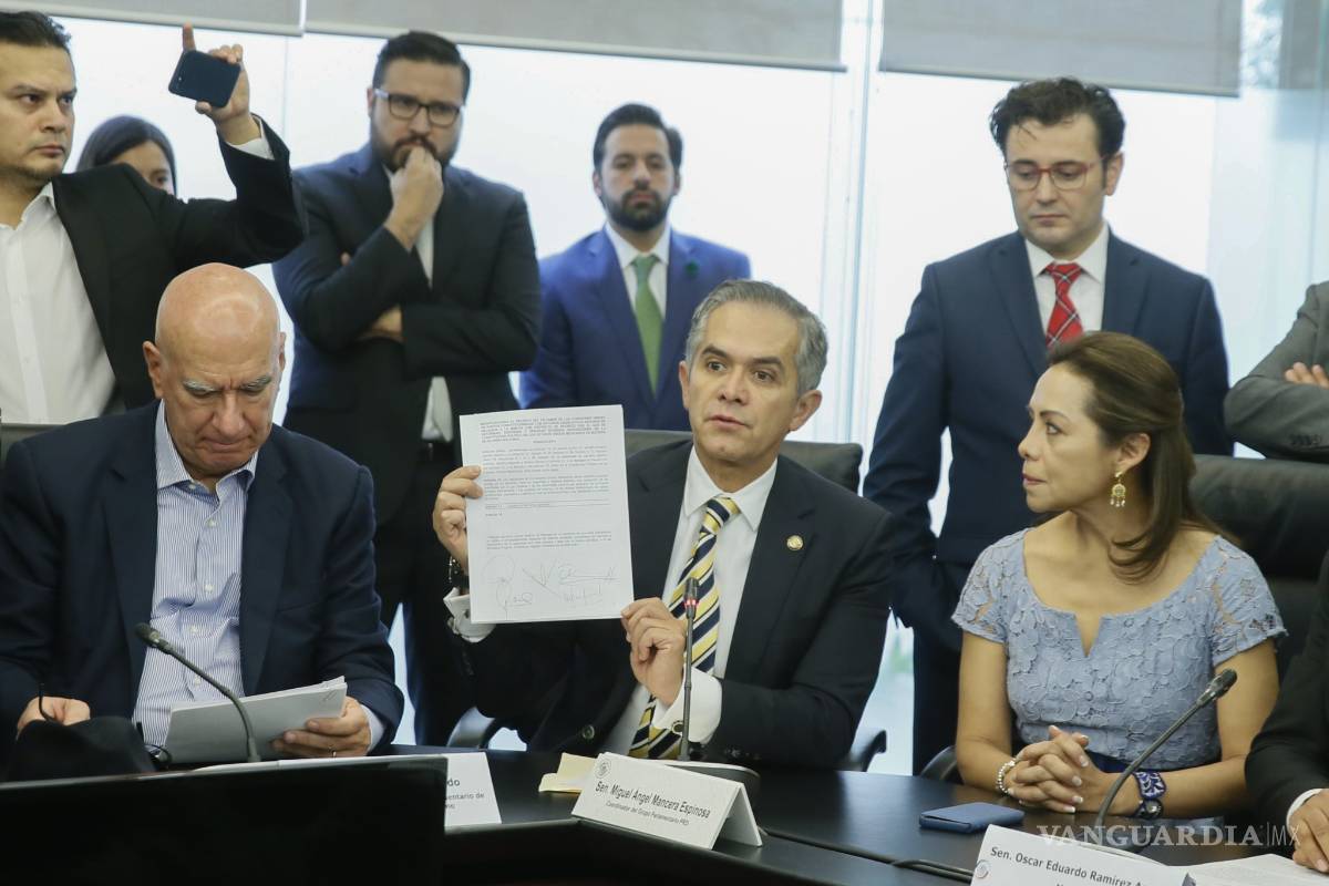 $!Tras modificación de dictamen, celebra la oposición acuerdo sobre Guardia Nacional