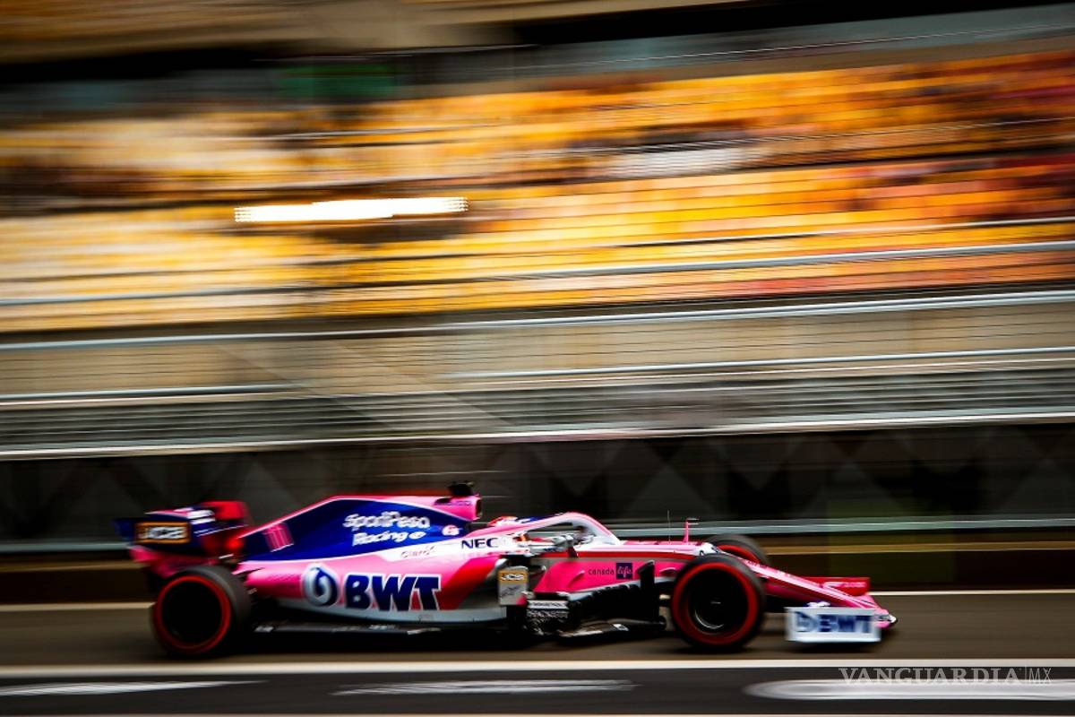 Checo Pérez no está muy contento con su monoplaza