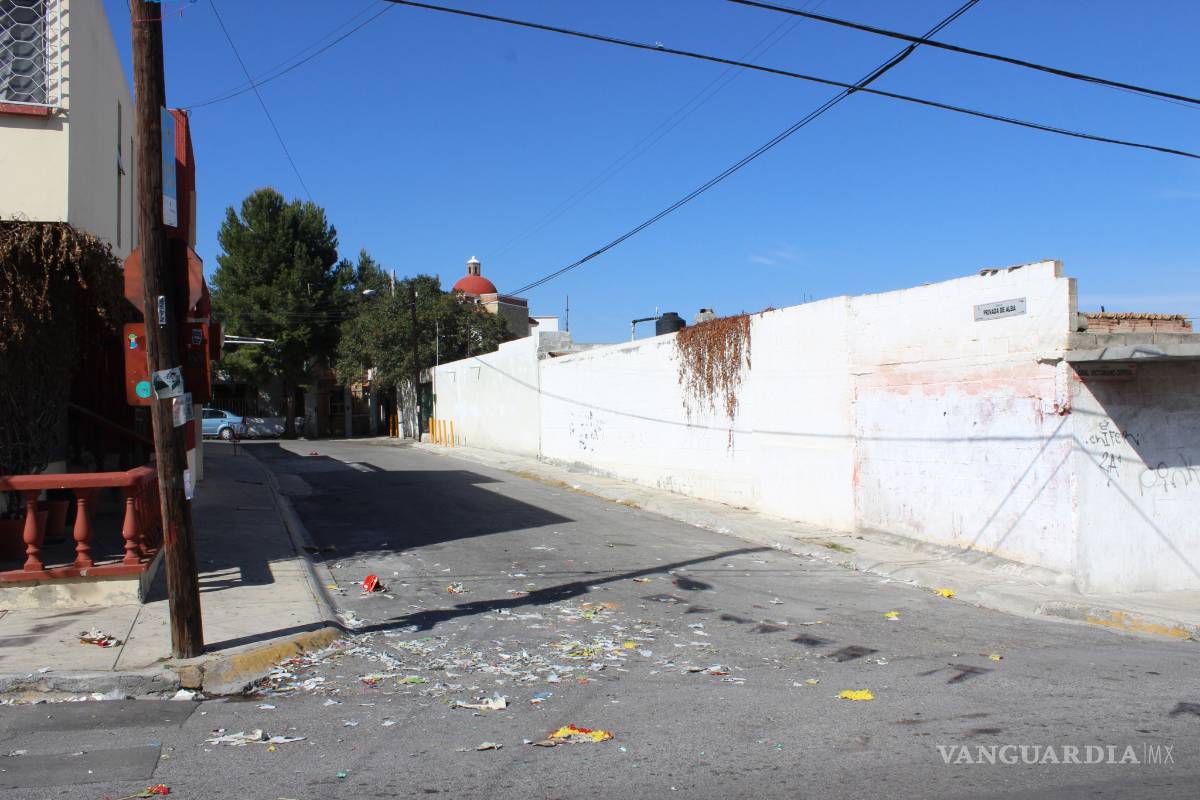 $!Saltillo recibe la Navidad con calles hechas un basurero