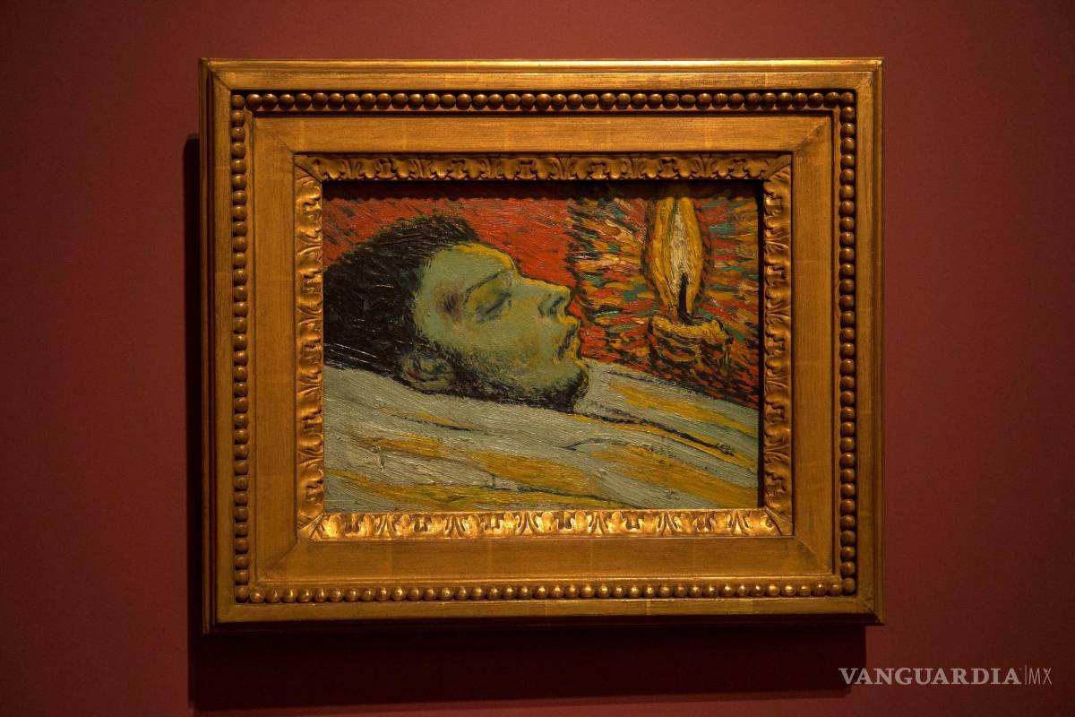 $!Vista de la una de las obras que Pablo Picasso dedicó por la muerte de su amigo Casagemas, que se suicidó por desamor con sólo 21 años en París. EFE/Sebastião Moreira